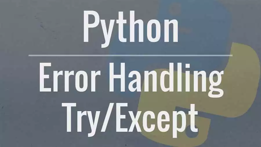 Исключения Exceptions: Основы Программирования На Python